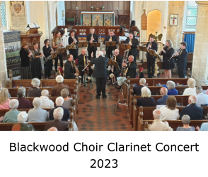 Blackwood Choir Clarinet Concert 2023
