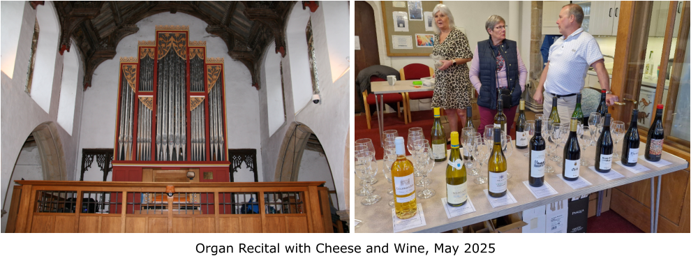 Organ Recital with Cheese and Wine, May 2025